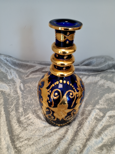 Bohemien glas vase
